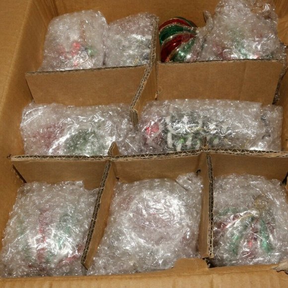 Valery Madelyn Set of 10 Glass Christmas Ornaments - Picture 4 of 7